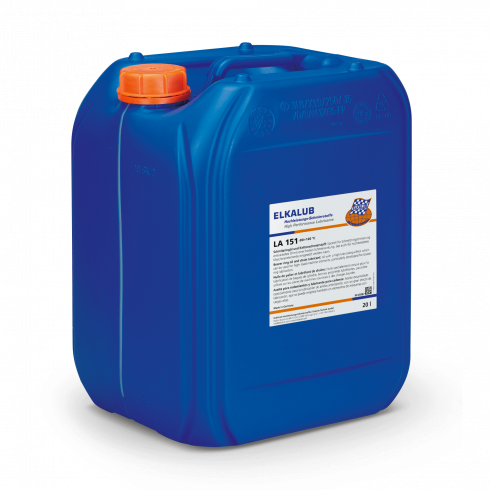 ELKALUB LA 151 ELKALUB LA 151   bearer ring oil and chain lubricant in a blue 20-liter canister.