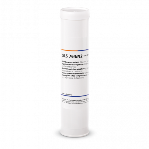 ELKALUB GLS 764/N2 High-tem­pe­ra­ture silicone grease in a white 400 g cartridge